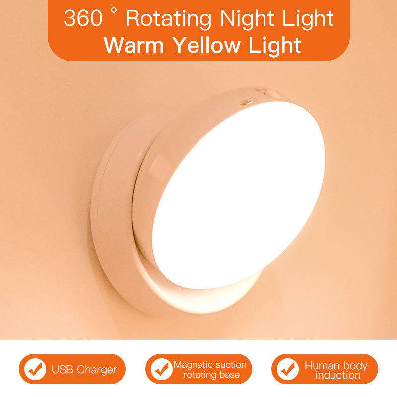 Motion Sensor Night Light – Brightens When You Walk In