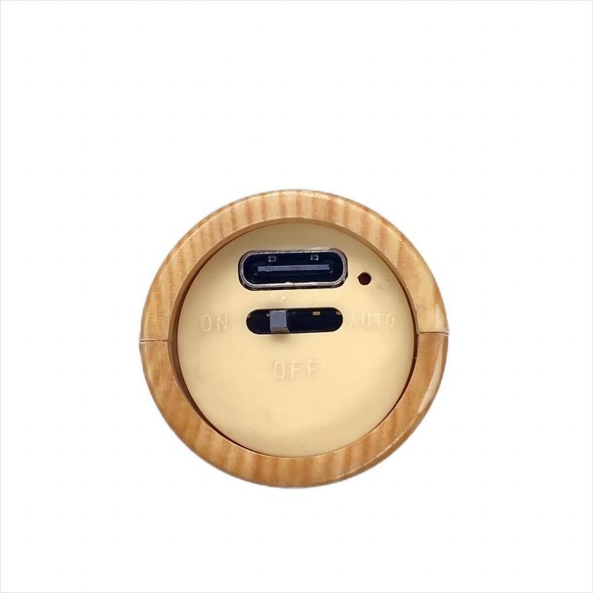 Wood Finish Sensor Light – Cozy, Cordless, Automatic Glow