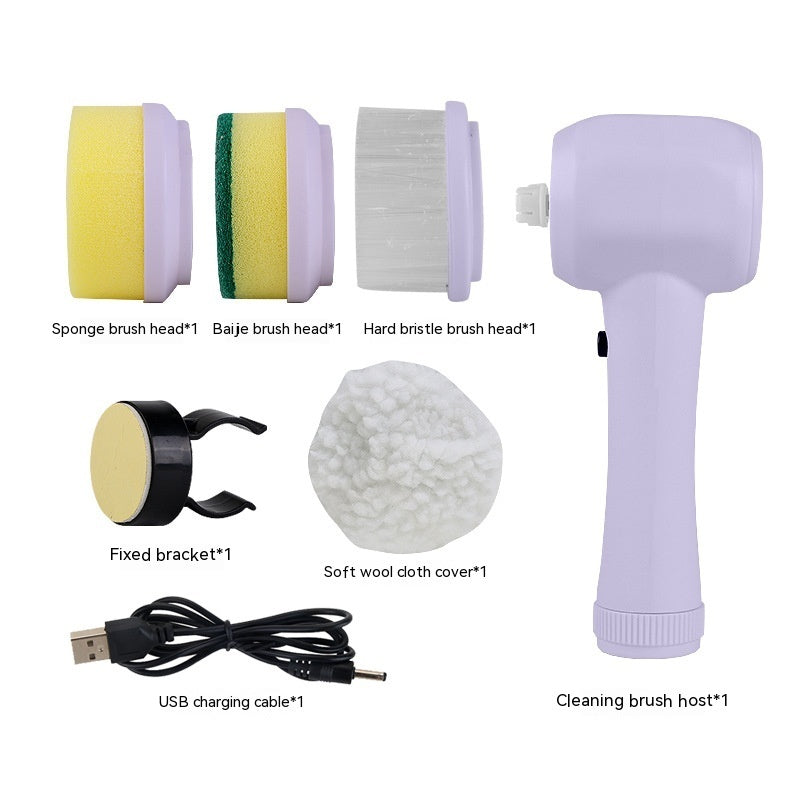 4-in-1 Power Scrubber – Cleans Like Magic!