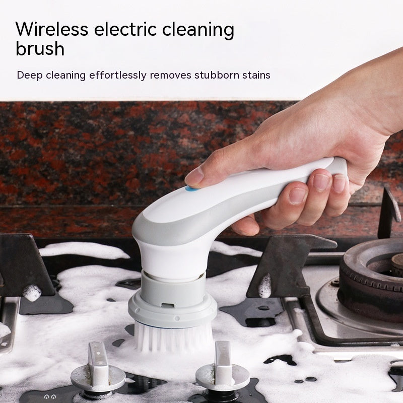 4-in-1 Power Scrubber – Cleans Like Magic!