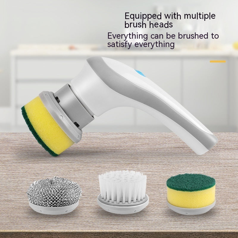 4-in-1 Power Scrubber – Cleans Like Magic!