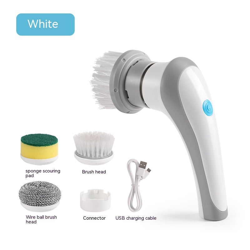 4-in-1 Power Scrubber – Cleans Like Magic!