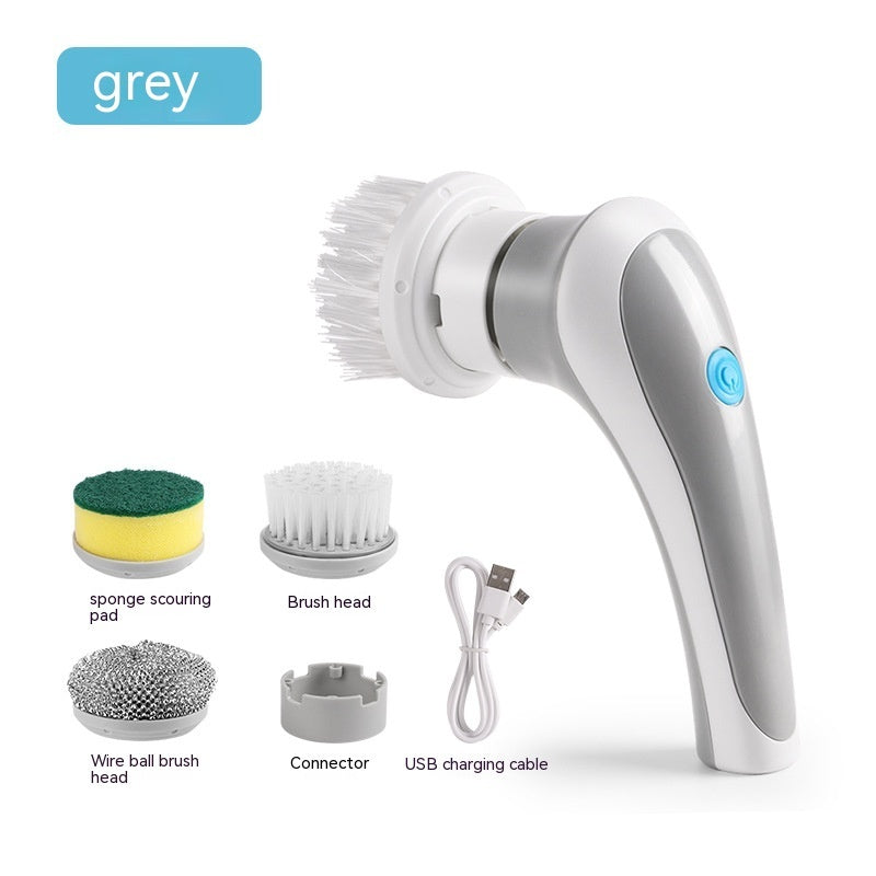 4-in-1 Power Scrubber – Cleans Like Magic!