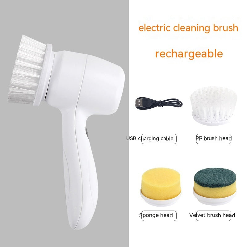 4-in-1 Power Scrubber – Cleans Like Magic!