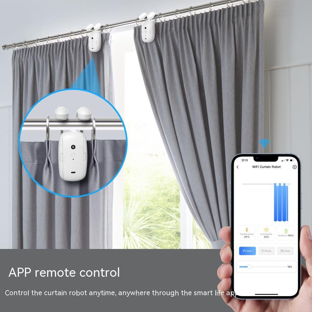 Smart Curtains That Open & Close Automatically