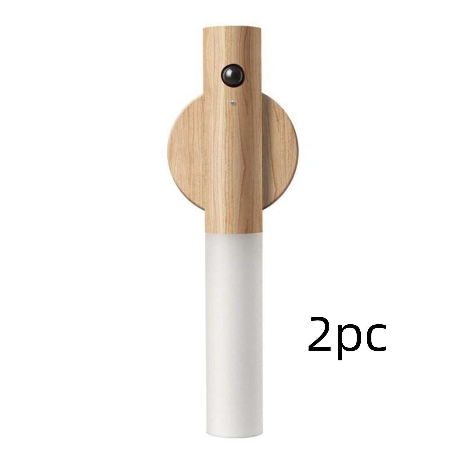 Wood Finish Sensor Light – Cozy, Cordless, Automatic Glow
