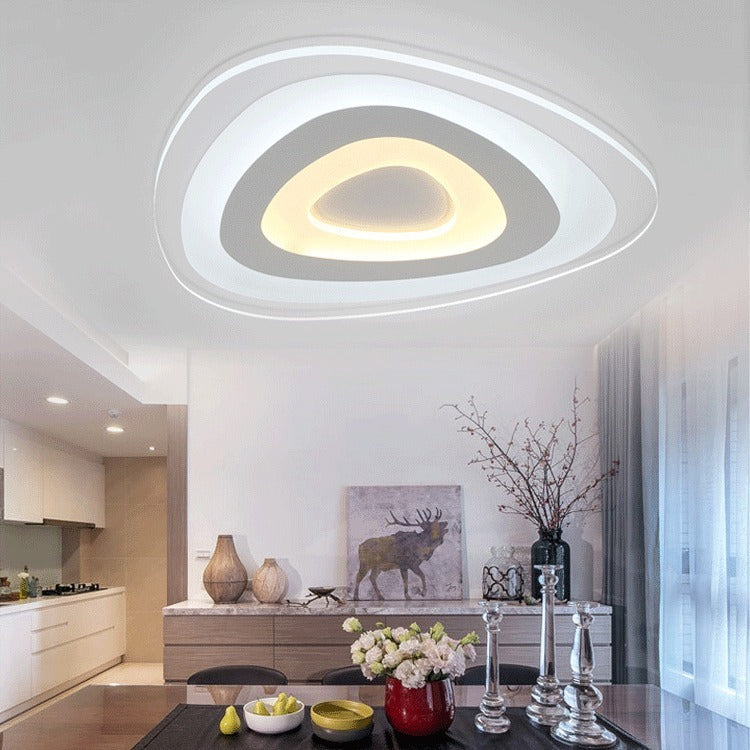 Ceiling Lamp Creative Bedroom Lighting Triangle Lamp In The Living Room