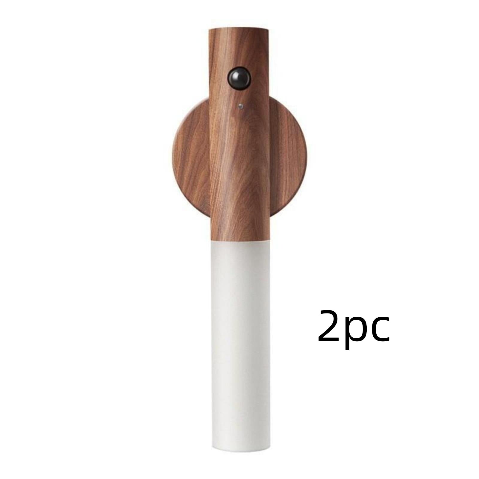 Wood Finish Sensor Light – Cozy, Cordless, Automatic Glow
