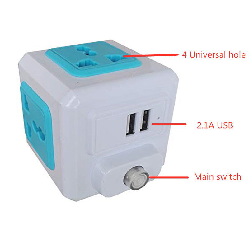 European Standard Power Cube Socket European Power Strip Terminal Block
